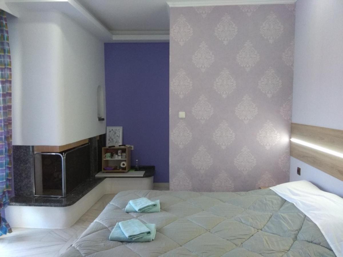 Villa Agnanti Apts And Suites Agio Pnevma Bagian luar foto