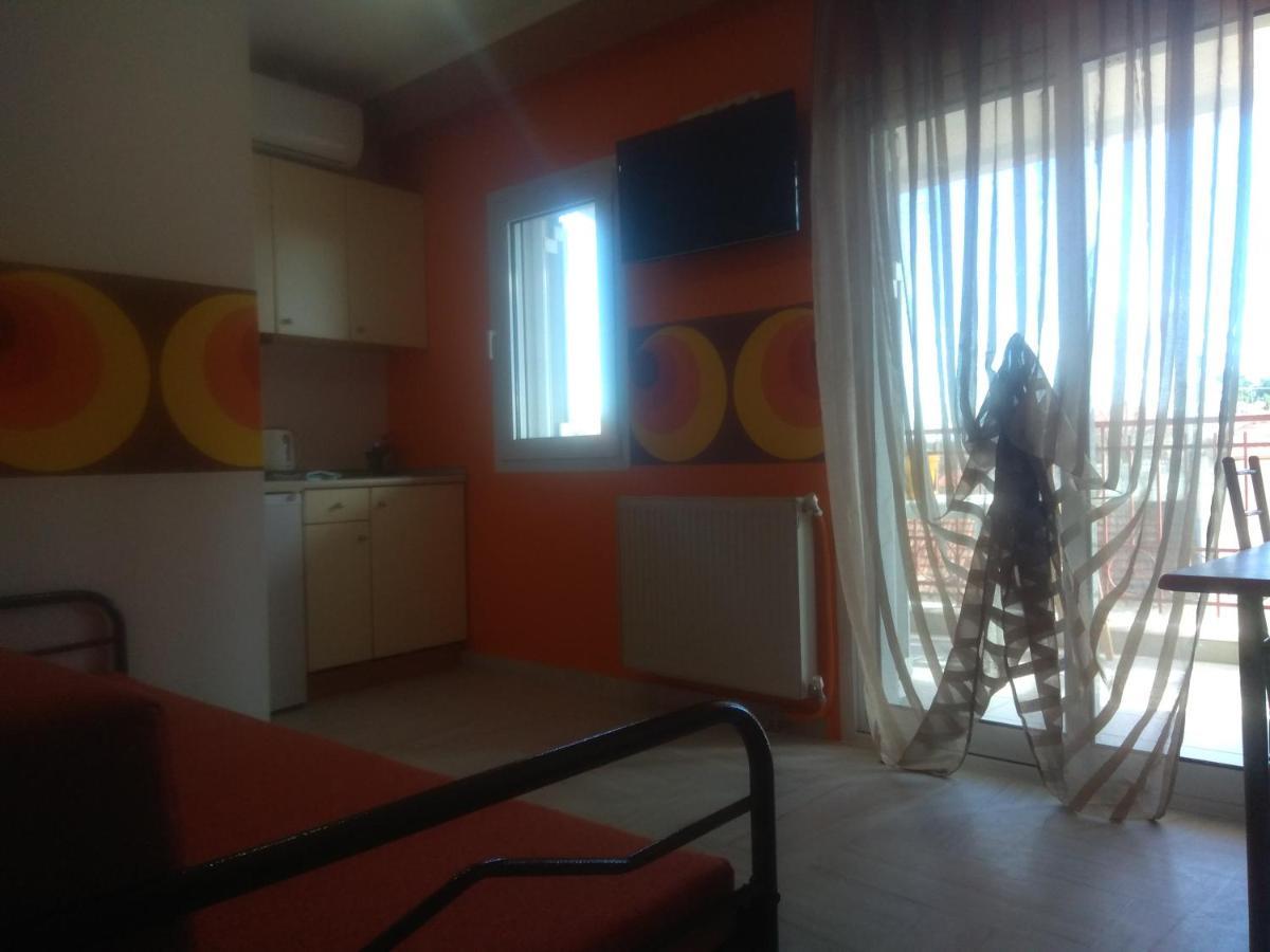 Villa Agnanti Apts And Suites Agio Pnevma Bagian luar foto