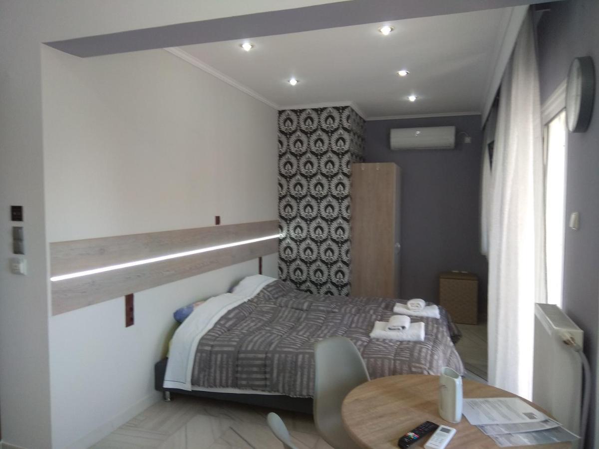 Villa Agnanti Apts And Suites Agio Pnevma Bagian luar foto