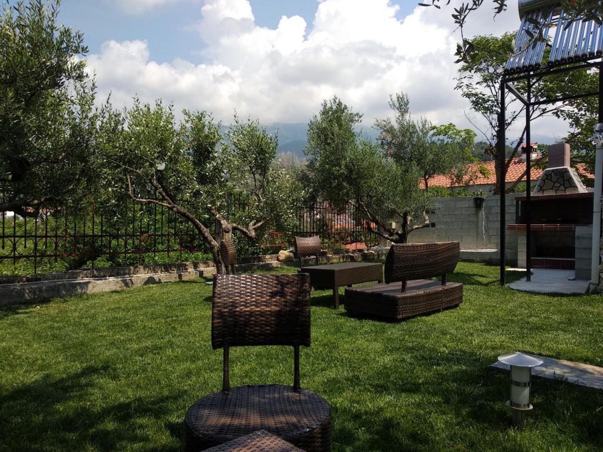 Villa Agnanti Apts And Suites Agio Pnevma Bagian luar foto