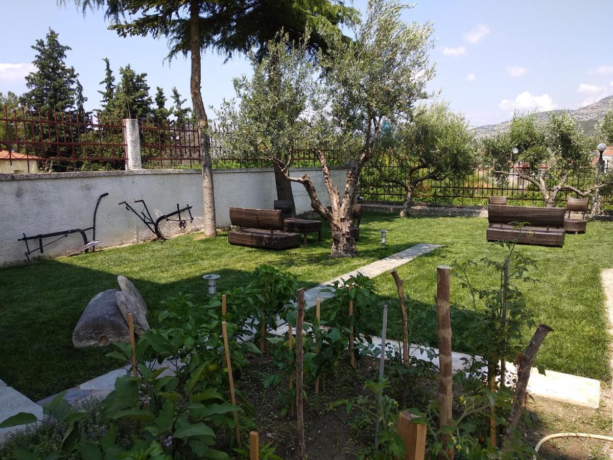 Villa Agnanti Apts And Suites Agio Pnevma Bagian luar foto