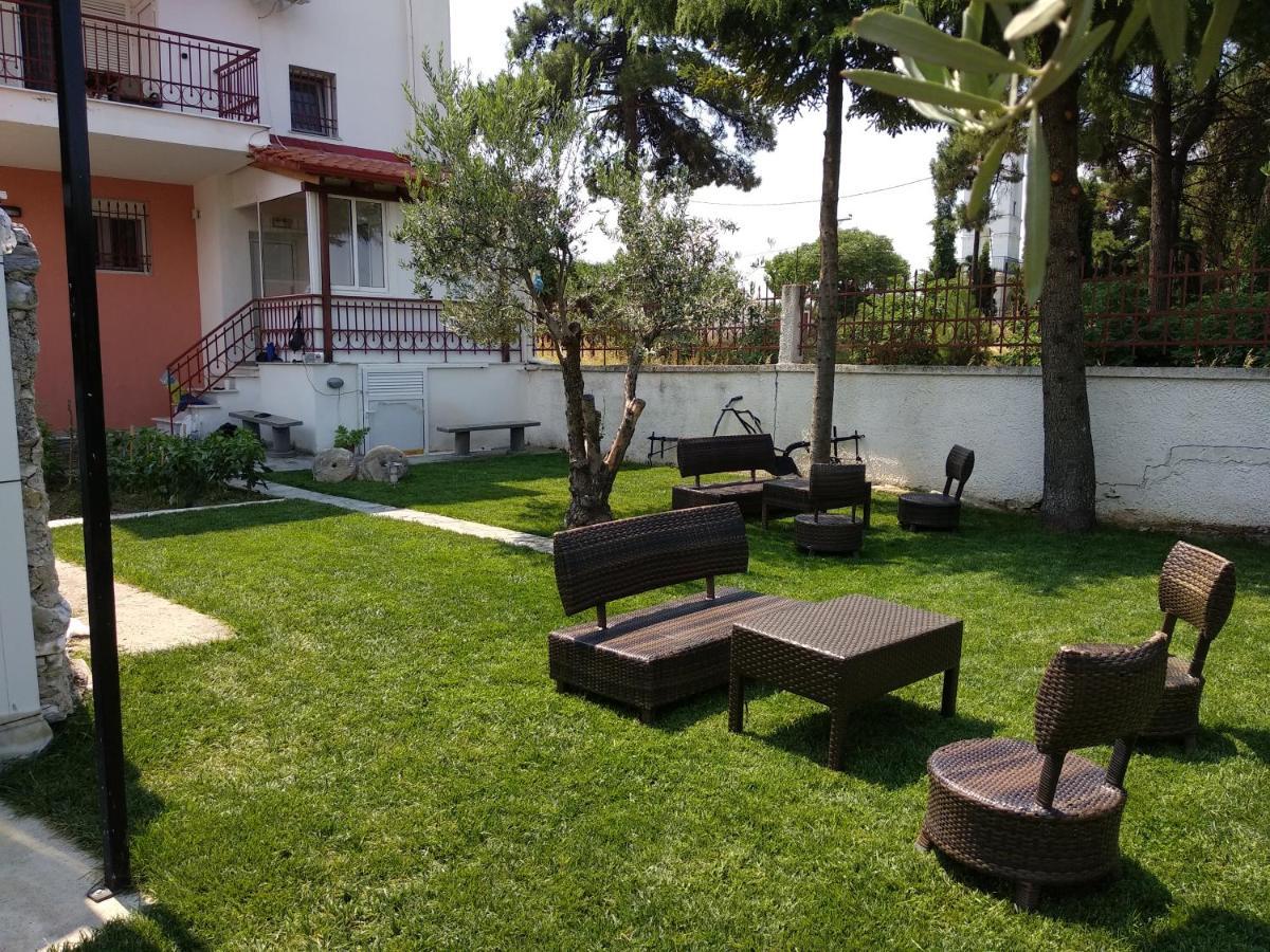 Villa Agnanti Apts And Suites Agio Pnevma Bagian luar foto