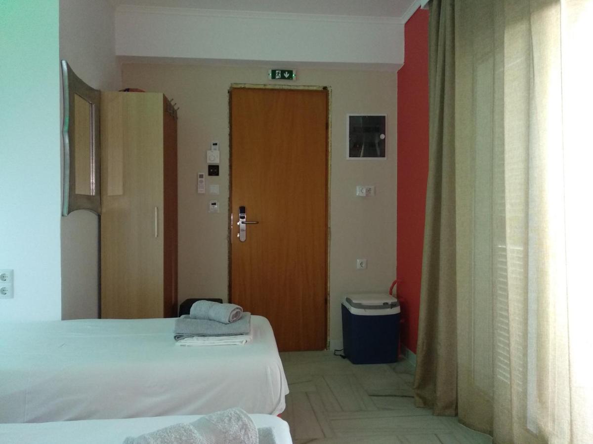 Villa Agnanti Apts And Suites Agio Pnevma Bagian luar foto
