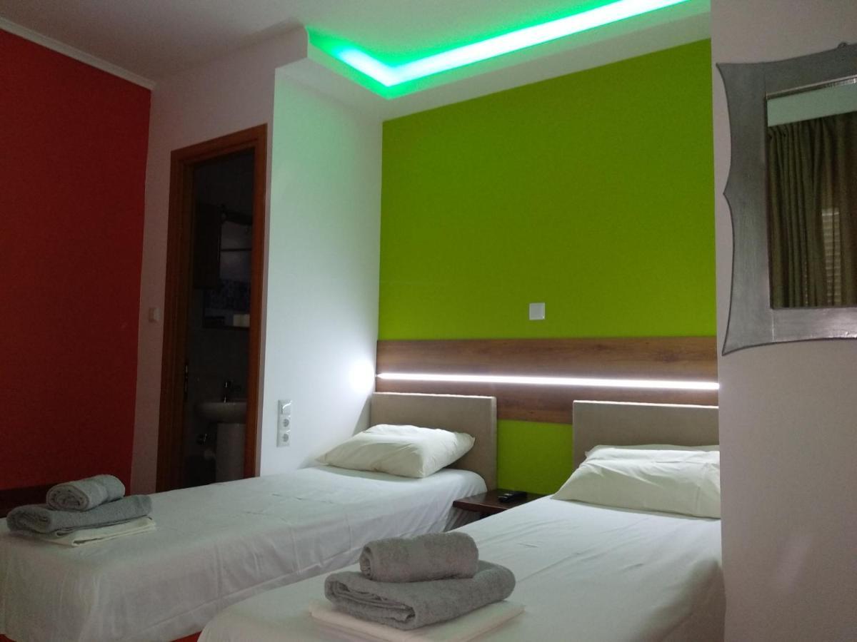 Villa Agnanti Apts And Suites Agio Pnevma Bagian luar foto