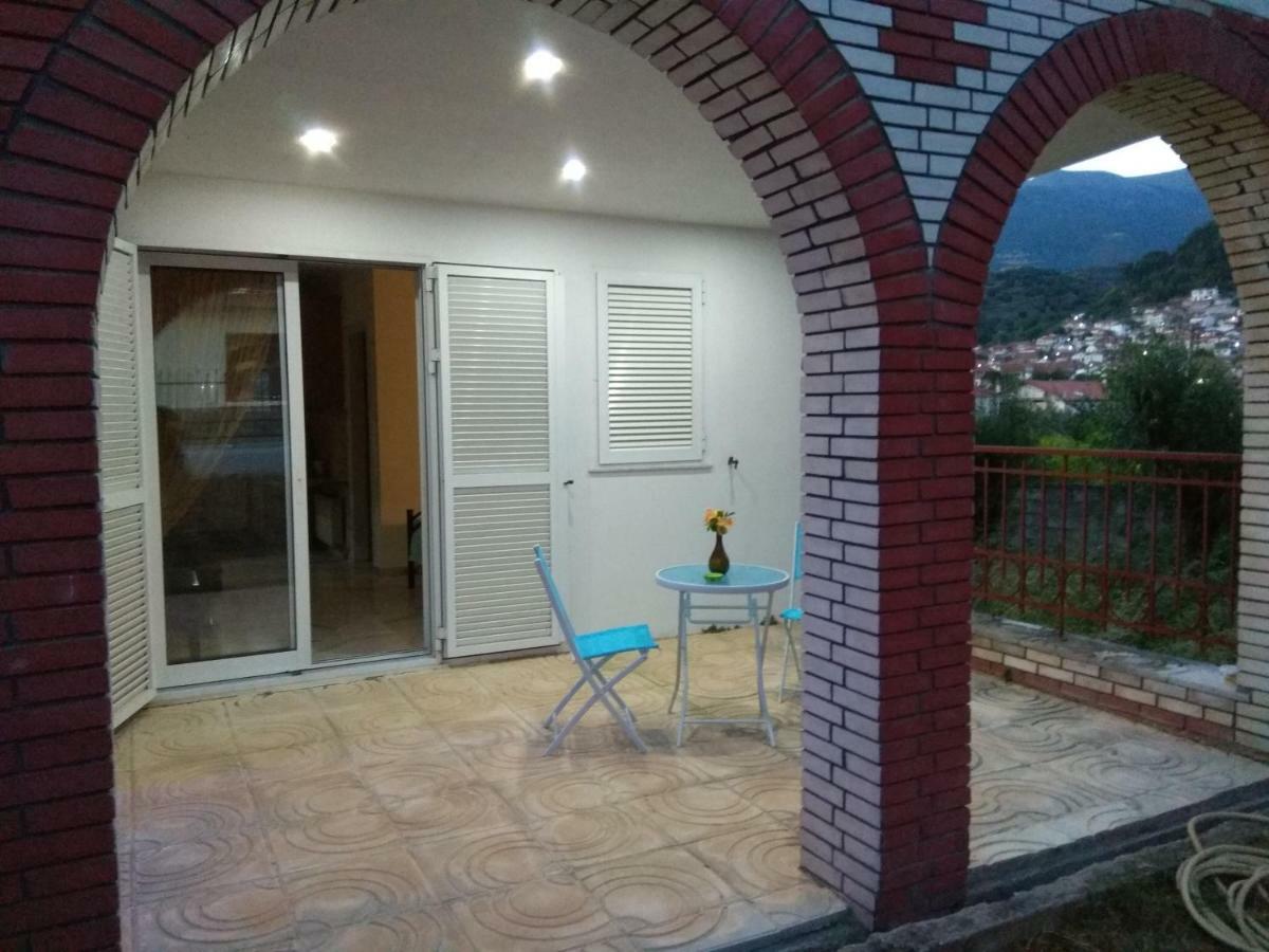 Villa Agnanti Apts And Suites Agio Pnevma Bagian luar foto