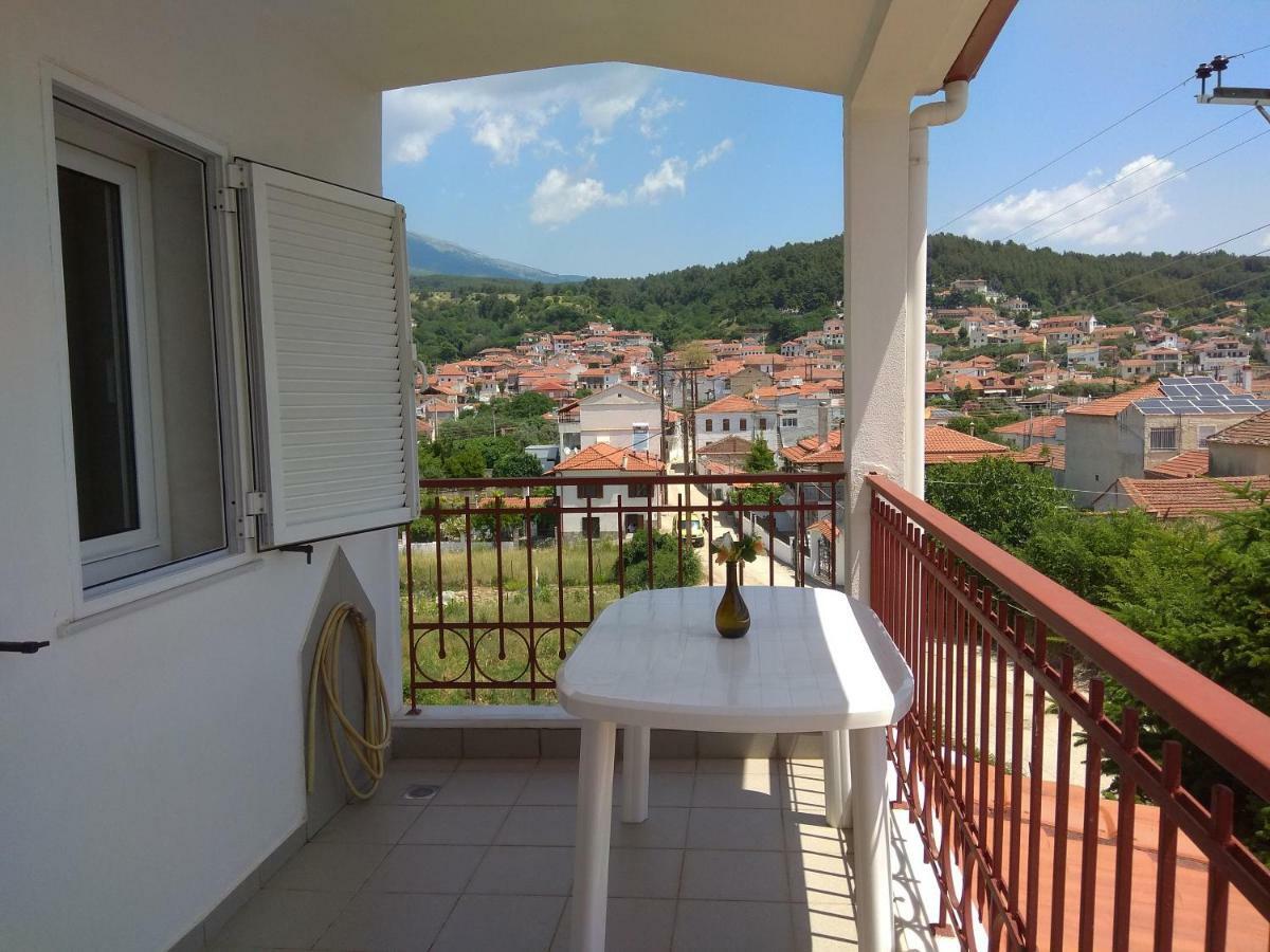 Villa Agnanti Apts And Suites Agio Pnevma Bagian luar foto